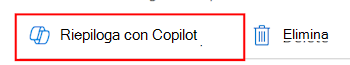 Screenshot che mostra come selezionare la funzionalità Riepilogo con Copilot in un criterio di catalogo delle impostazioni nell'interfaccia di amministrazione di Microsoft Intune e Intune.