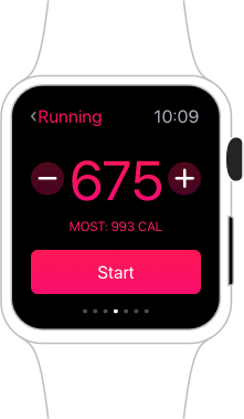Esempio di app fitness e allenamento