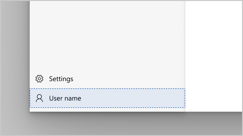 Nav a sinistra del piè di pagina del pannello