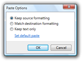 Screenshot che mostra un esempio standard di spaziatura verticale tra i controlli.