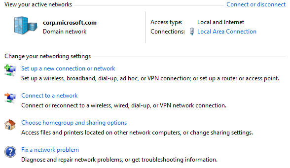 screenshot di elementi con icone grandi e piccole 