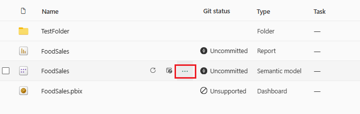 Screenshot che mostra il menu Altre opzioni nel menu di navigazione.
