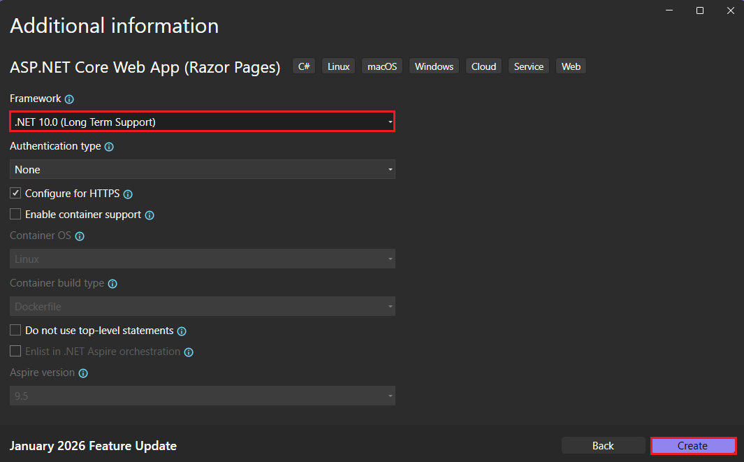 Informazioni aggiuntive.