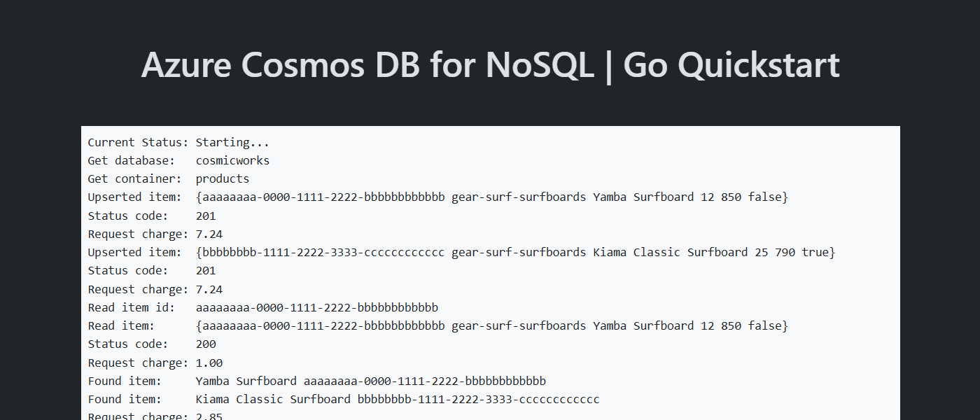 Screenshot dell'applicazione Web in esecuzione.