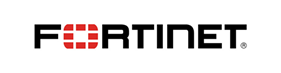 Screenshot del logo di Fortinet.