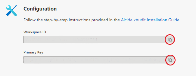 Workspace ID and Primary Key