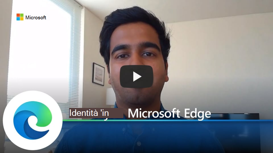 Identity in Microsoft Edge