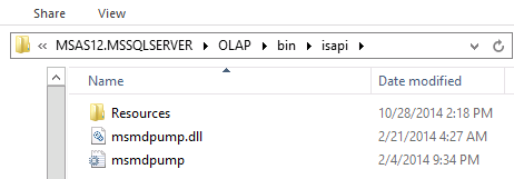Struttura di cartelle dei file MSMDPUMP