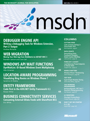 MSDN Magazine Maggio 2011