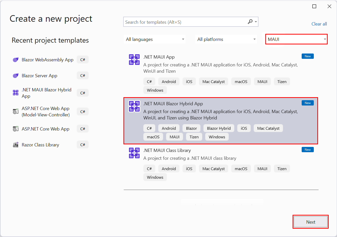 Scegliere un modello.
