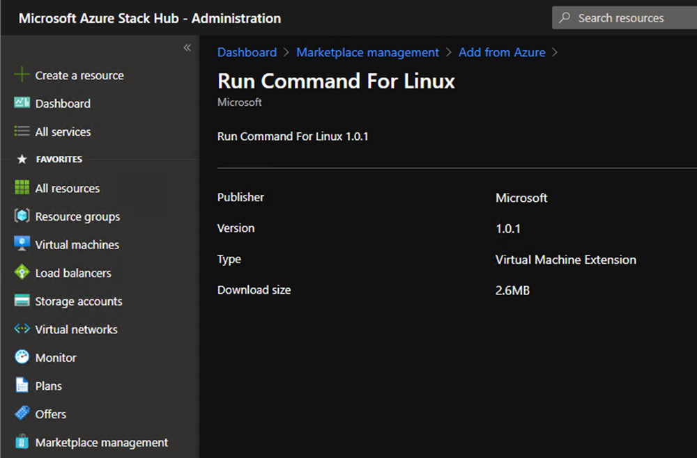 Ottenere il comando run per Linux