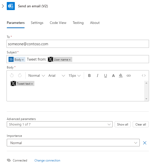 Notifica tramite posta elettronica