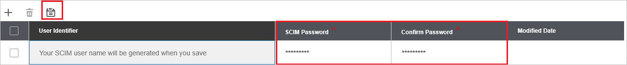 Password in Infor CloudSuite