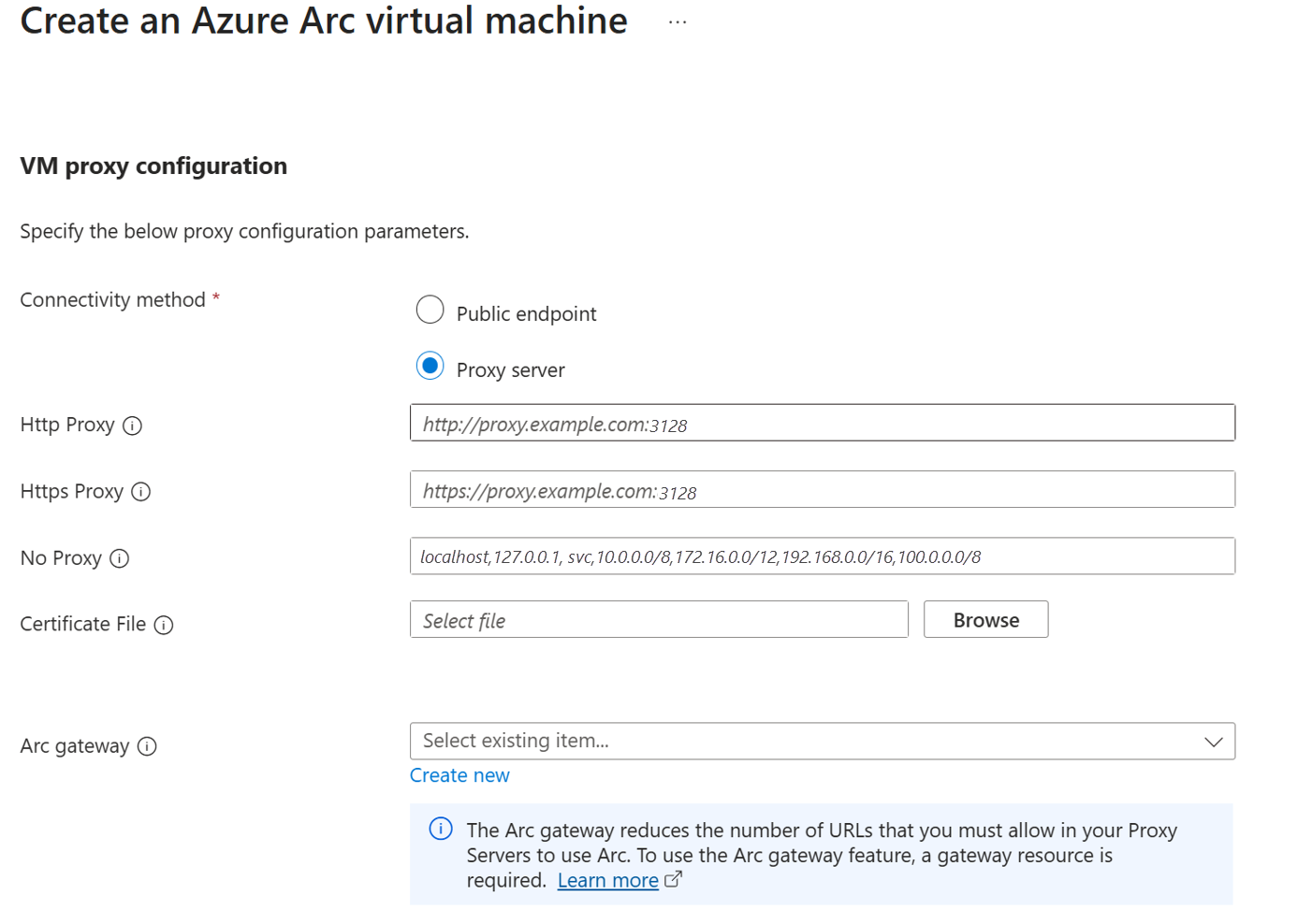 Screenshot dell'amministratore della macchina virtuale locale nella scheda Informazioni di base.