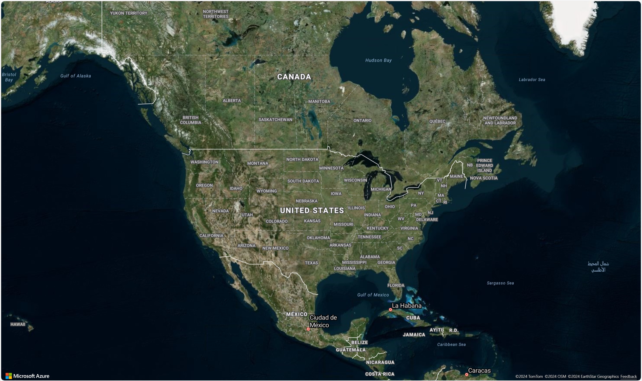 Mappa termica ponderata di Mappe di Azure