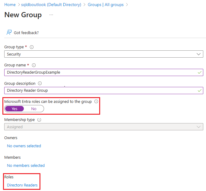 Microsoft Entra ID-new-group