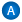 The letter A