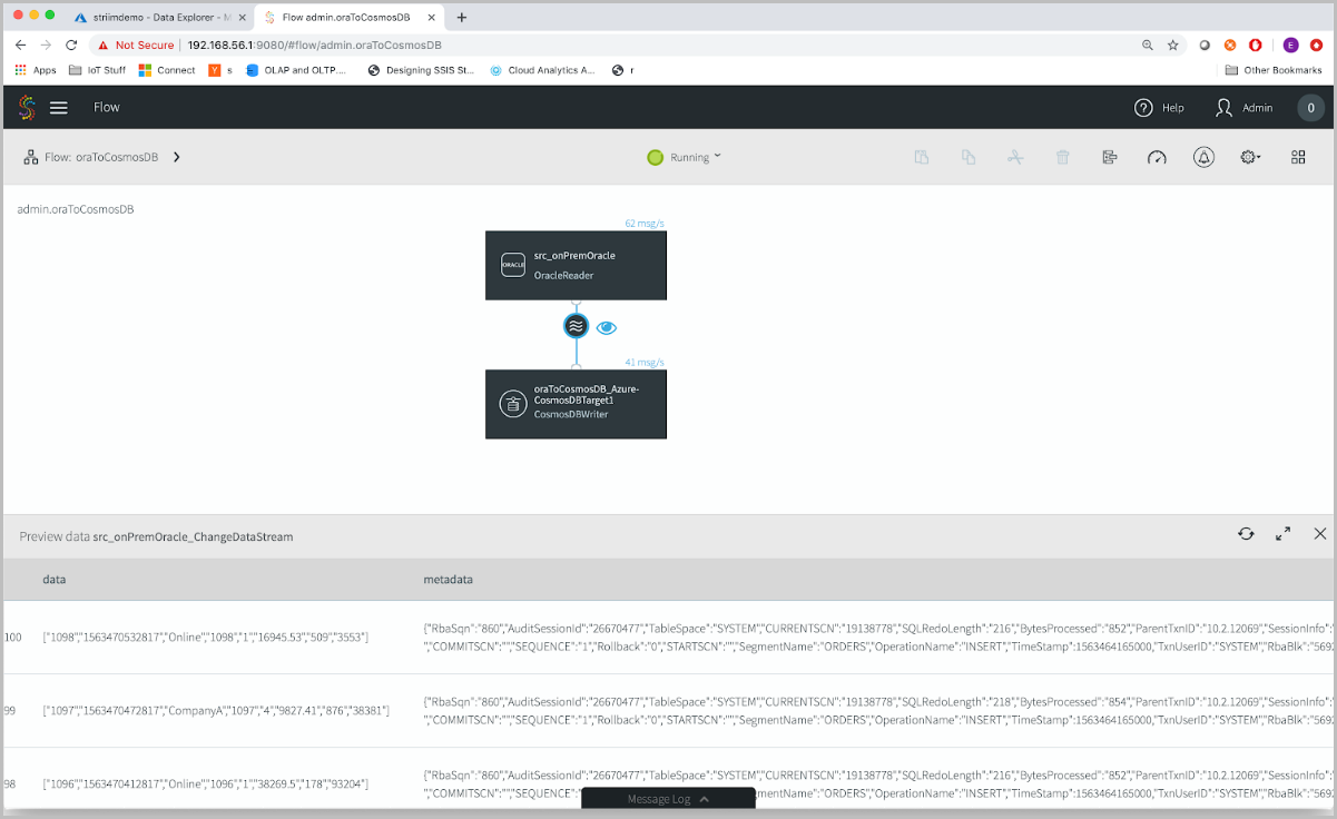 Configurare la pipeline CDC