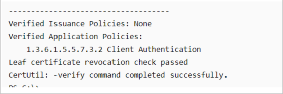 Screenshot di un file di log che non mostra errori.