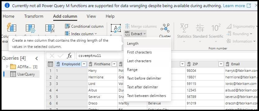 Power Query Aggiungi colonna