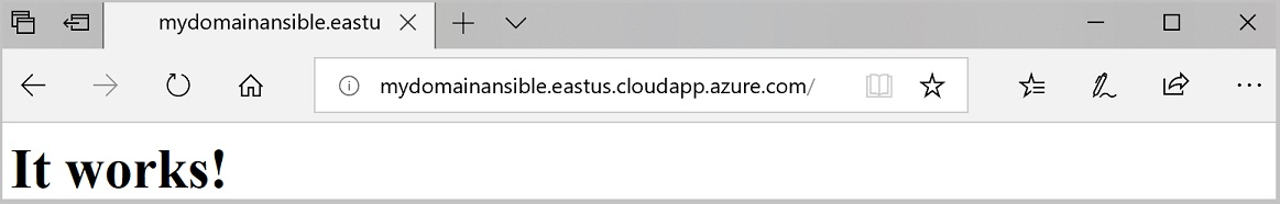 Test riuscito del gateway applicativo funzionante