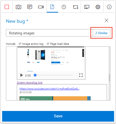 Selezionare il collegamento per visualizzare bug simili.