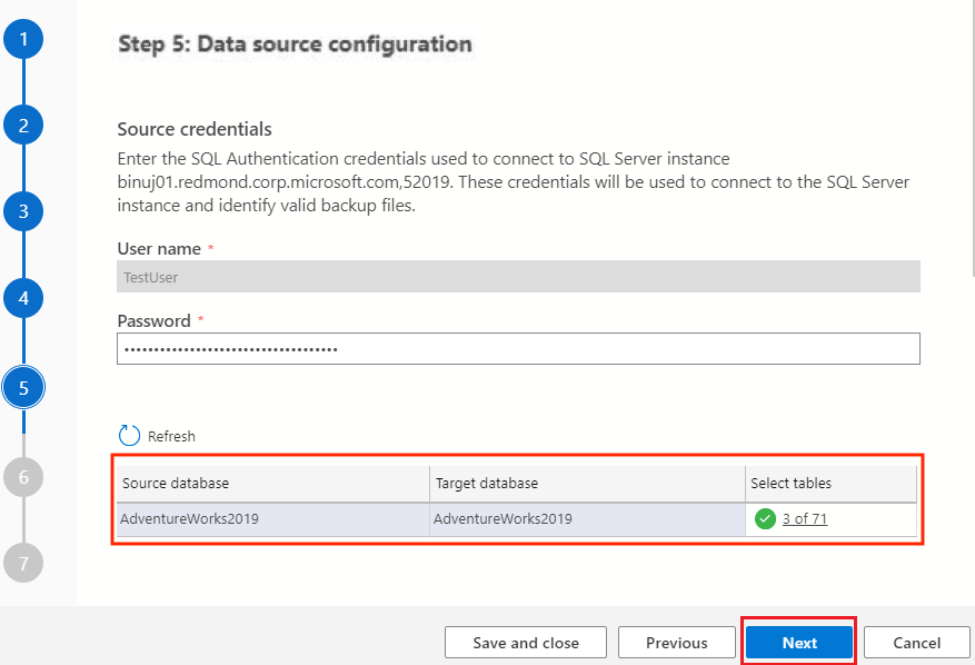 Esercitazione Eseguire La Migrazione Offline Di Sql Server A Azure Sql Database Anteprima In 5774