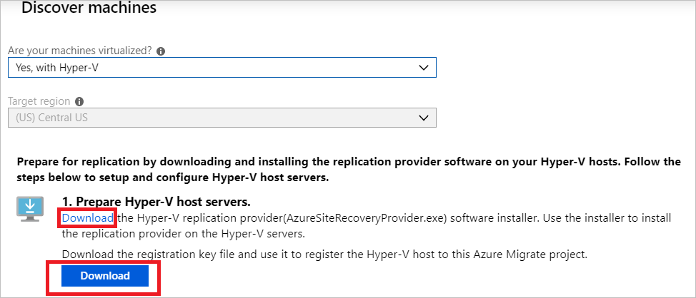 Eseguire La Migrazione Di Macchine Virtuali Hyper V In Azure Con Lo Strumento Di Migrazione E 8537