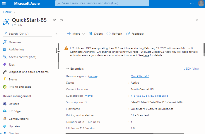 Esecuzione di query sulle informazioni sul dispositivo tra dispositivi