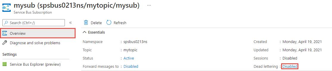 azure service bus dead letter queue azure service bus dead letter queue