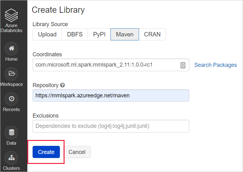 Coordinate della libreria