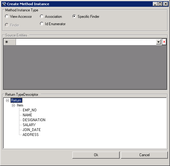 17_Specific_Finder Aggiungere un'istanza specifica del metodo Finder