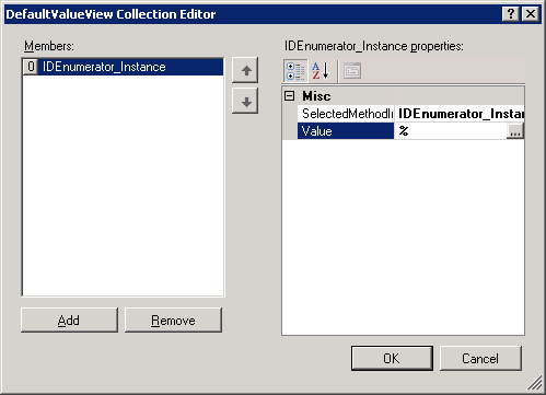 20_IDEnumeratorInstance_Defaults Valori predefiniti per l'istanza dell'enumeratore ID