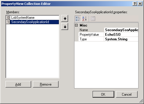 68e6be61-77af-46b1-8ff0-b8538c526228 Impostare SecondarySsoApplicationId