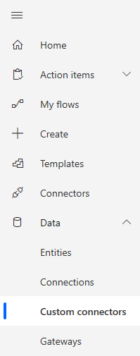 Selezione del connettore personalizzato