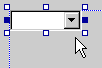 vcComboBoxArrow Freccia su una casella combinata in un progetto MFC.