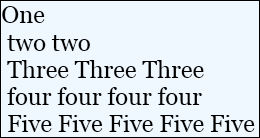 Screenshot: Screenshot predefinito FlowDocument LineHeight