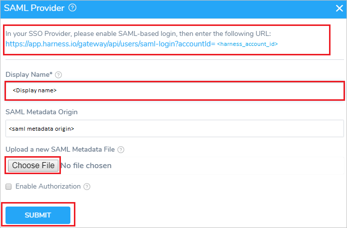 Screenshot che mostra il popup