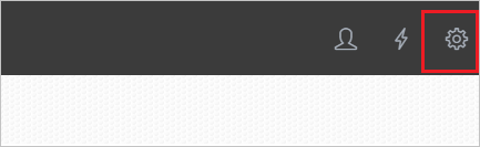 Selezionare l'icona delle impostazioni in Jamf Pro