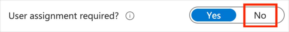 Disabilitare il requisito di assegnazione Disabilitare il requisito di assegnazione