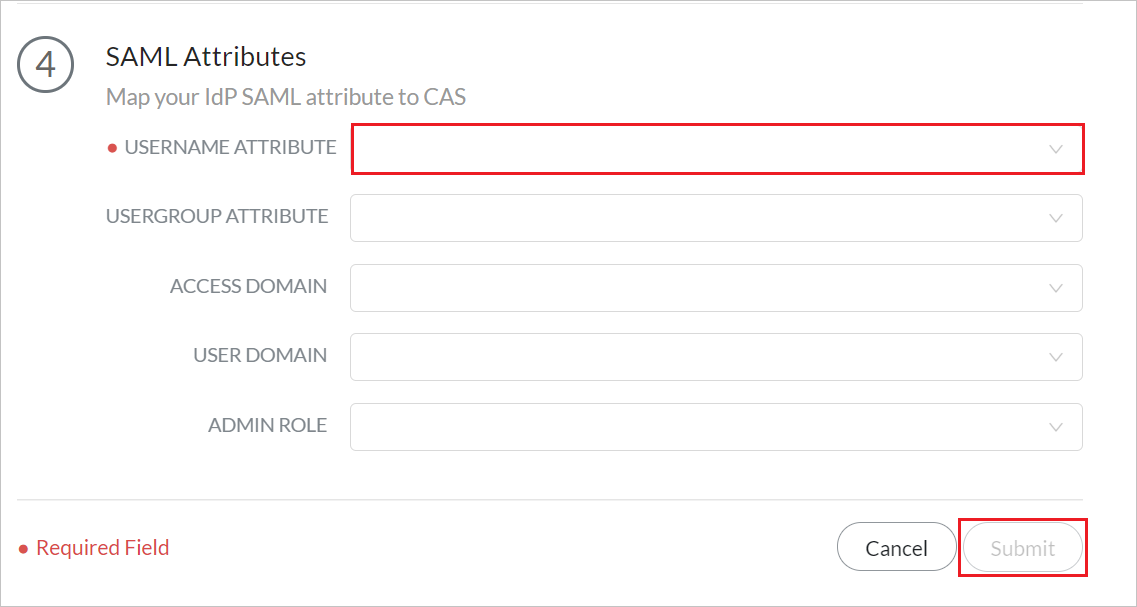 SAML Attributes SAML Attributes