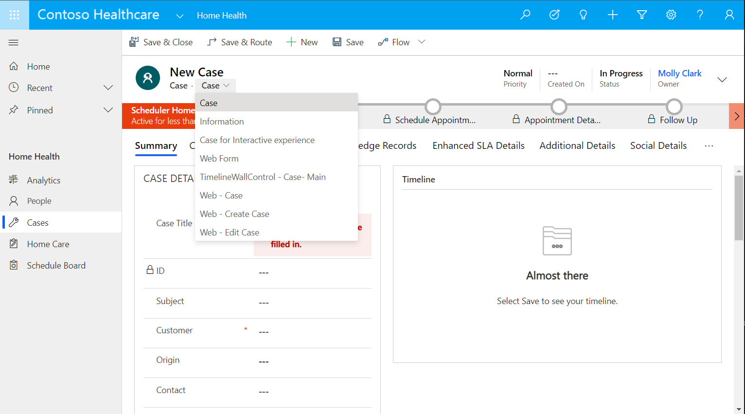 Nuovo caso di salute domestica.
