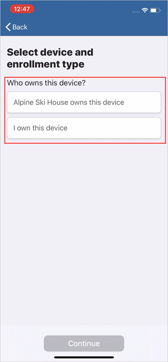 Configurare un dispositivo iOS personale nell'app Portale aziendale Intune  | Microsoft Learn