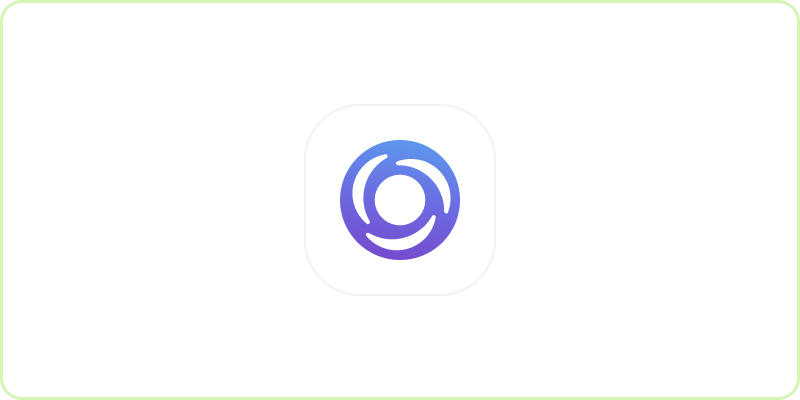Diagram that shows an app icon with enough contrast.