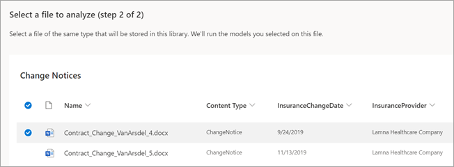 Eseguire il training di un modello di elaborazione documenti non  strutturato in Microsoft Syntex - Microsoft Syntex