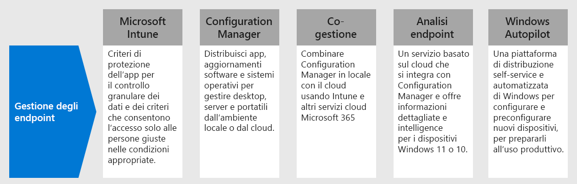 Passaggio 4. Distribuire la gestione degli endpoint per