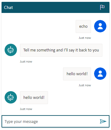 Screenshot di una conversazione con copilota.