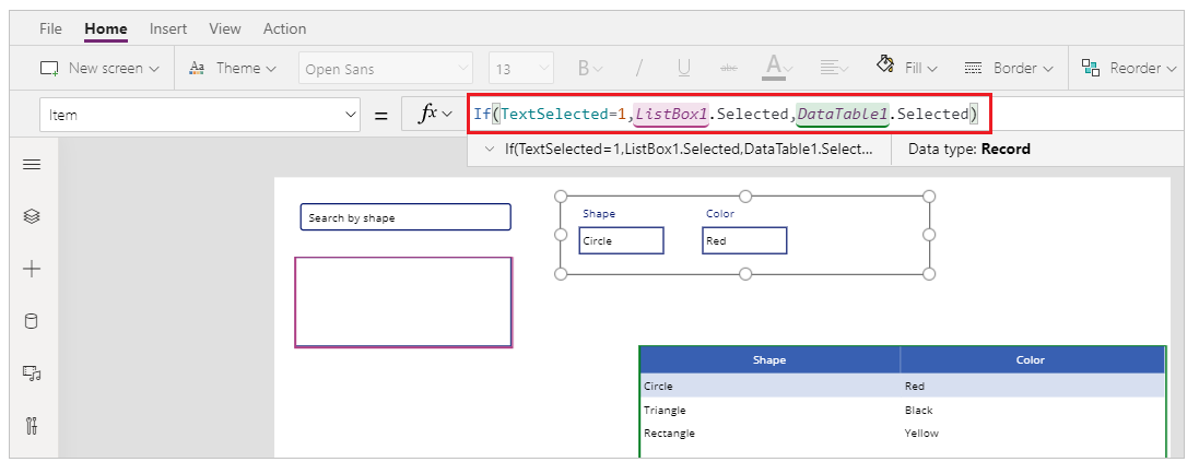 Proprietà voce per modulo di modifica Proprietà voce per modulo di modifica.