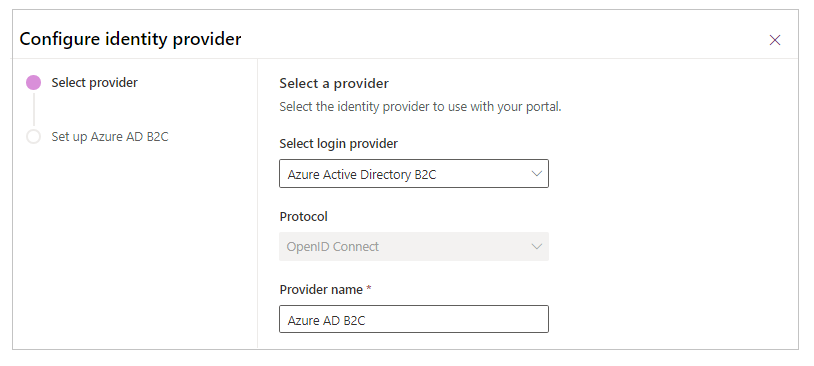 Aggiungere un nuovo provider Aggiungere un nuovo provider.
