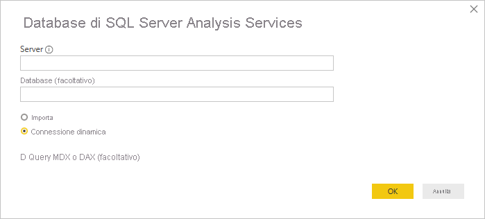 Screenshot shows the SQL Server Analysis Services database window.